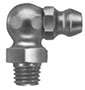 1/4 Inch (in) - 28 Taper Thread 90 Degree Angle Fitting