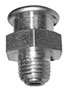 1/4 Inch (in) Male National Pipe Tapered (MPT) Giant Buttonhead Fitting