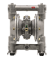 3/16 Inch (in) Maximum Size Solid Suspension Aluminum Conventional Air Operated Diaphragm Pump